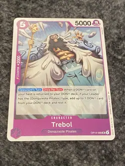 One Piece Trebol (OP10-070/162) OP10 Royal Blood NM TCG CCG English - Image 1