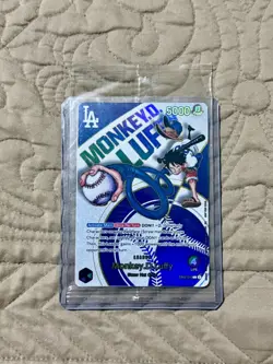 ONE PIECE x Dodgers Luffy Promo Card | Sealed | EB02-010 - Image 1