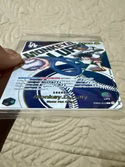 ONE PIECE x Dodgers Luffy Promo Card | Sealed | EB02-010 - Image 4