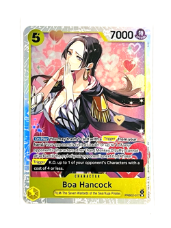Boa Hancock PRB02-017 SR Super Rare Foil ONE PIECE TCG The Best Vol 2 EN NM/M - Image 1