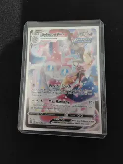 Sylveon VMAX TG15/TG30 Brilliant Stars Trainer Gallery Ultra Rare Pokemon Card - Image 1