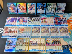 One Piece | G/B Monkey D Luffy + Blue Buggy (OP16) 2x Deck Cores (72 Cards) - Image 1