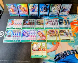 One Piece | G/B Monkey D Luffy + Blue Buggy (OP16) 2x Deck Cores (72 Cards) - Image 2