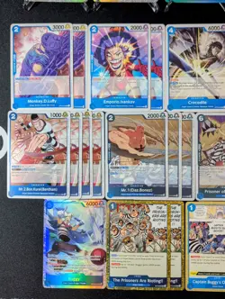One Piece | G/B Monkey D Luffy + Blue Buggy (OP16) 2x Deck Cores (72 Cards) - Image 5