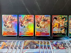 One Piece | Red / Green Luffy & Ace Deck Core (55 Cards) - Image 2