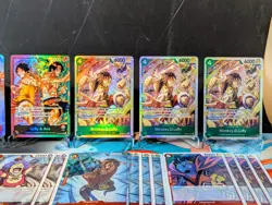 One Piece | Red / Green Luffy & Ace Deck Core (55 Cards) - Image 3
