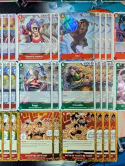 One Piece | Red / Green Luffy & Ace Deck Core (55 Cards) - Image 5