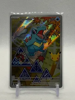 Totodile #48 - ME: Mega Evolution Promo (MEP) Black Star Promo Holo Pokemon Card - Image 1