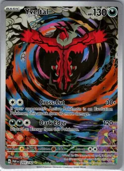 Yveltal 205/182 SV04: Paradox Rift - Pokemon Card - NM - Image 1