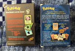 8 X WOTC Deck Box Display Box Pokemon Cards Manual Rulebook Wizards Neo 1999 - Image 4