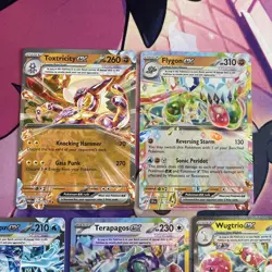 Pokemon TCG | Scarlet & Violet Ex Half Art Tera X5 Card Bundle (2) - Image 2
