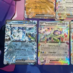 Pokemon TCG | Scarlet & Violet Ex Half Art Tera X5 Card Bundle (2) - Image 3