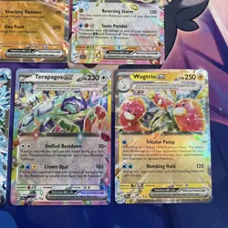 Pokemon TCG | Scarlet & Violet Ex Half Art Tera X5 Card Bundle (2) - Image 4