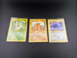 Vintage Pokemon Base Set 1999 Rare Lot 3 Cards Non Holo NP Mint! - Image 1