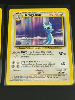 Vintage Pokemon Base Set 1999 Rare Lot 3 Cards Non Holo NP Mint! - Image 4