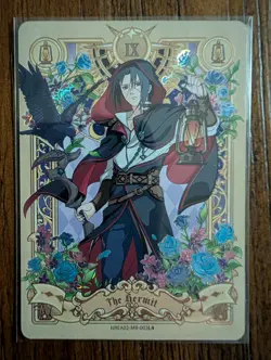 Kayou Naruto Tarot The Hermit MR Card | Itachi Uchiha NREA02-MR-003L4 - Image 1