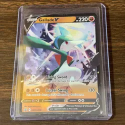 Gallade V SWSH258 SWSH: Sword & Shield Promo Cards Holo (Z) - Image 1