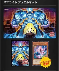 Yugioh Tearlaments Spright Duel Set Includes playmat sleeve card YCSJ 2022 New - Image 4