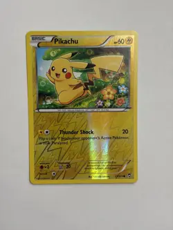 Pokemon XY Era Pikachu Reverse Holo 3-Card Lot (27/111, 20/108, 48/162) - NM - Image 2