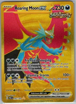 Roaring Moon ex 262/182 SV04: Paradox Rift - Pokemon Card - NM - Image 1
