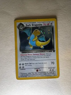 Dark Dragonite 5/82 Team Rocket Unlimited 2000 Pokemon Card Holo Rare NM LP - Image 4