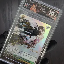 Albedo | Overlord | SLAB CARD | Custom ACG Holo Card - Image 3