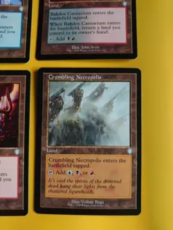 Azorius Chancery,Rakdos Carnarium,Izzet Bolierworks,Crumbling Necropolis x4 MTG - Image 2