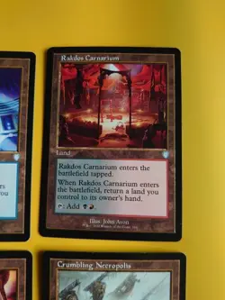 Azorius Chancery,Rakdos Carnarium,Izzet Bolierworks,Crumbling Necropolis x4 MTG - Image 3