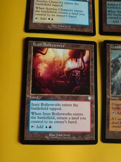 Azorius Chancery,Rakdos Carnarium,Izzet Bolierworks,Crumbling Necropolis x4 MTG - Image 5