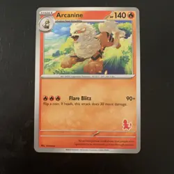 Arcanine Non Holo My First Battle - Pokemon Card - NM - Image 1