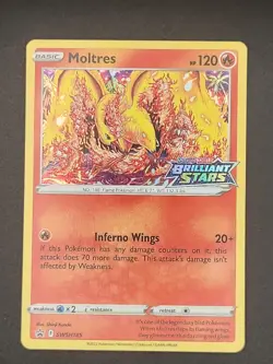 Moltres - Holo Promo SWSH: Sword & Shield Promo Cards SWSH185 NM - Image 1