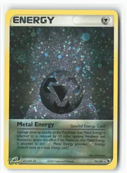 League & Championship Cards #094/109 Metal Energy Double Swirl Holo - Image 1
