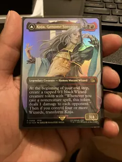 Kuja, Genome Sorcerer (Borderless) Final Fantasy Foil - Image 1