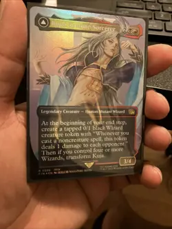 Kuja, Genome Sorcerer (Borderless) Final Fantasy Foil - Image 2