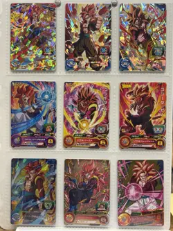 Super Dragon Ball Heroes Gogeta SSJ4 PROMO ×9 Card Lot JAPAN PROMO - Image 1