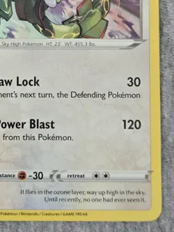 Pokemon TCG SWSH029 Rayquaza Holographic Card - Image 2