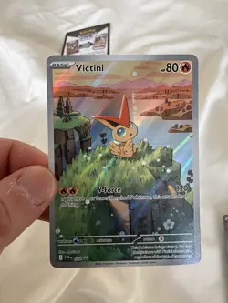 Pokemon TCG Victini Promo Card Black Bolt And White Flare + Victini Pokeball Rev - Image 2