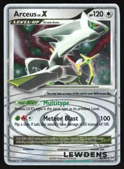 Arceus Lv.X - 95/99 - Ultra Rare - Arceus - Pokemon Card - MP + SWIRL - Image 1
