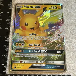 Pikachu GX SM232 JUMBO OVERSIZED Holo Mint Pokemon Card - Image 1