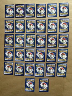 POKEMON UNLIMITED FOSSIL COMMON UNCOMMON COMPLETE 32 CARD SET! NO RARES LP-MP! - Image 2