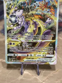 Mewtwo VStar GG44/GG70 Crown Zenith Alternate Art Pokemon Card FA 2023 NM - Image 5