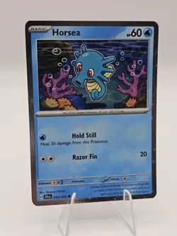 Horsea - Cosmos Holo - Shrouded Fable SFA 010/064 Promo Pokemon Card - Image 1