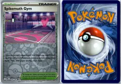 Pokemon Card - Spikemuth Gym 169/182 Destined Rivals Uncommon Reverse Holo NM - Image 3