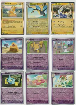 Pokemon Scarlet & Violet (SV) 144 Card Lot -Holo/Reverse Holo - No Duplicates - Image 5