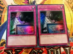 2 x Wiretap drl3-en054 1st Edition (MINT/NM) Ultra Rare Yu-Gi-Oh! - Image 1
