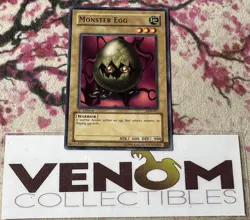 1x (VLP) - *ASIAN-ENGLISH Monster Egg - LOB-017 - Common - 1st Edition YuGiOh - Image 1