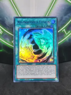 Yugioh Relinquished Fusion LDS1-EN049 Blue Ultra Rare 1st Edition NM - Image 1