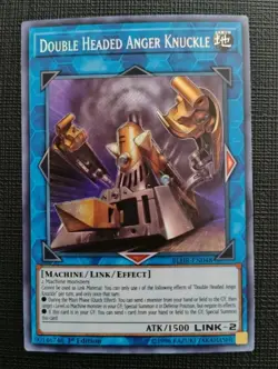 ( DOUBLE HEADED ANGER KNUCKLE ) - Secret Rare - BLHR-EN048 - 1st - NM - Yu-Gi-Oh - Image 1