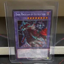 Konami Yu-Gi-Oh! Dark Magician of Destruction 1st Ed Ultra Rare Foil - Image 1