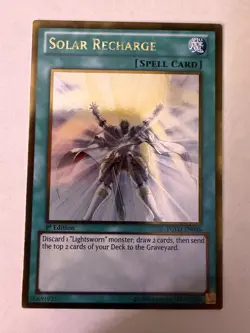 Yugioh - Solar Recharge - Gold - 1st - PGLD-EN046 - NM - Image 1